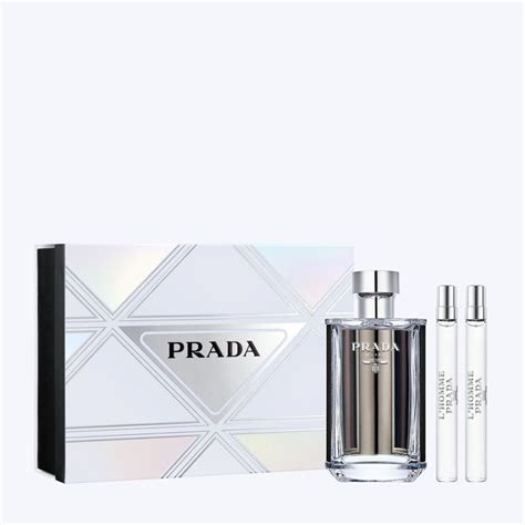 black prada gift set|prada l'homme gift set.